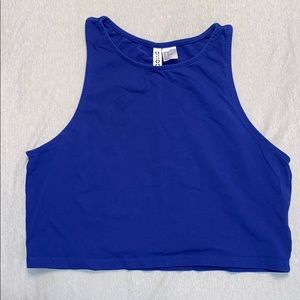 Divided crop top